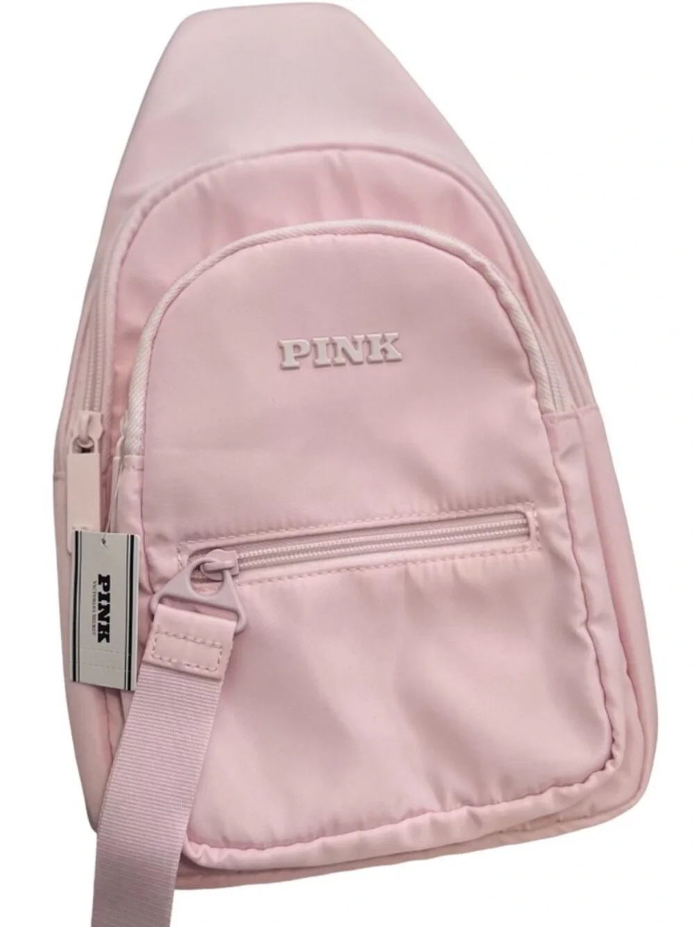PINK Victoria's Secret Light Pink Crossbody Sling Bag